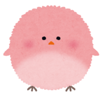 ピンク　鳥.png